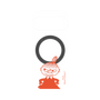 プレミアムパネル with Pixelsnap［ MOOMIN - Little My - Grinning face ］