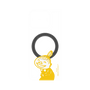 プレミアムパネル with Pixelsnap［ MOOMIN - Little My - Happy face ］