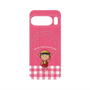 プレミアムパネル with Pixelsnap［ ちびまる子ちゃん - ピンクチェック ］