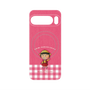 プレミアムパネル with Pixelsnap［ ちびまる子ちゃん - ピンクチェック ］