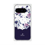 プレミアムパネル with Pixelsnap［ ツインドットフラワー - Navy ］