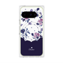 プレミアムパネル with Pixelsnap［ ツインドットフラワー - Navy ］