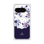 プレミアムパネル with Pixelsnap［ ツインドットフラワー - Navy ］