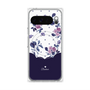 プレミアムパネル with Pixelsnap［ ツインドットフラワー - Navy ］