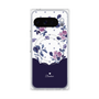 プレミアムパネル with Pixelsnap［ ツインドットフラワー - Navy ］