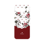 プレミアムパネル with Pixelsnap［ ツインドットフラワー - Red ］