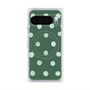 プレミアムパネル with Pixelsnap［ 水彩ドット・レトロカラー - Green ］