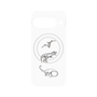 プレミアムパネル with Pixelsnap［ Dinosaurs No.1 - White ］