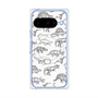 プレミアムパネル with Pixelsnap［ Dinosaurs No.2 - White ］