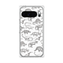 プレミアムパネル with Pixelsnap［ Dinosaurs No.2 - White ］