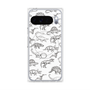 プレミアムパネル with Pixelsnap［ Dinosaurs No.2 - White ］
