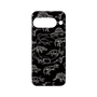 プレミアムパネル with Pixelsnap［ Dinosaurs No.2 - Black ］