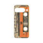 プレミアムパネル with Pixelsnap［ RETORO CASSETTE TAPE - Skeleton Orange ］