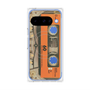 プレミアムパネル with Pixelsnap［ RETORO CASSETTE TAPE - Skeleton Orange ］