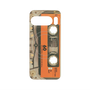 プレミアムパネル with Pixelsnap［ RETORO CASSETTE TAPE - Skeleton Orange ］