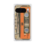 プレミアムパネル with Pixelsnap［ RETORO CASSETTE TAPE - Skeleton Orange ］