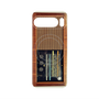 プレミアムパネル with Pixelsnap［ RETORO RADIO - Brown ］