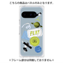 プレミアムパネル with Pixelsnap［ Playful sticker - Dusty Blue ］