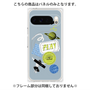 プレミアムパネル with Pixelsnap［ Playful sticker - Dusty Blue ］