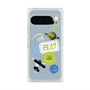プレミアムパネル with Pixelsnap［ Playful sticker - Dusty Blue ］
