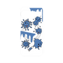 プレミアムパネル with Pixelsnap［ PAINTING SMILE Blue ］
