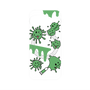プレミアムパネル with Pixelsnap［ PAINTING SMILE Green ］