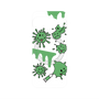 プレミアムパネル with Pixelsnap［ PAINTING SMILE Green ］