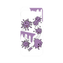プレミアムパネル with Pixelsnap［ PAINTING SMILE Purple ］
