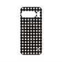 プレミアムパネル with Pixelsnap［ Checkered Purple - ギンガムチェック ブラック ］