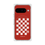 プレミアムパネル with Pixelsnap［ Racing checkered flag Red - レーシングチェッカーフラッグ レッド ］