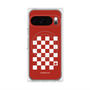 プレミアムパネル with Pixelsnap［ Racing checkered flag Red - レーシングチェッカーフラッグ レッド ］