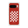 プレミアムパネル with Pixelsnap［ Racing checkered flag Red - レーシングチェッカーフラッグ レッド ］