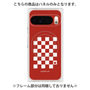 プレミアムパネル with Pixelsnap［ Racing checkered flag Red - レーシングチェッカーフラッグ レッド ］