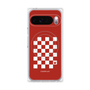 プレミアムパネル with Pixelsnap［ Racing checkered flag Red - レーシングチェッカーフラッグ レッド ］
