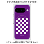プレミアムパネル with Pixelsnap［ Racing checkered flag Purple - レーシングチェッカーフラッグ パープル ］