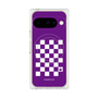 プレミアムパネル with Pixelsnap［ Racing checkered flag Purple - レーシングチェッカーフラッグ パープル ］