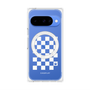 プレミアムパネル with Pixelsnap［ Racing checkered flag White - レーシングチェッカーフラッグ ホワイト ］