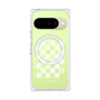 プレミアムパネル with Pixelsnap［ Racing checkered flag White - レーシングチェッカーフラッグ ホワイト ］
