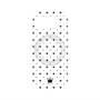 プレミアムパネル with Pixelsnap［ CASEPLAY Crown dots Black - ケースプレイ・クラウン・ドッツ ブラック ］