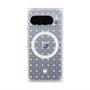 プレミアムパネル with Pixelsnap［ CASEPLAY Crown dots White - ケースプレイ・クラウン・ドッツ ホワイト ］