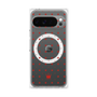 プレミアムパネル with Pixelsnap［ CASEPLAY Crown dots Red - ケースプレイ・クラウン・ドッツ レッド ］