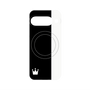 プレミアムパネル with Pixelsnap［ CASEPLAY Bi-Colors Black & White - ケースプレイ・バイカラー ブラック＆ホワイト ］