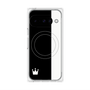 プレミアムパネル with Pixelsnap［ CASEPLAY Bi-Colors Black & White - ケースプレイ・バイカラー ブラック＆ホワイト ］