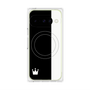 プレミアムパネル with Pixelsnap［ CASEPLAY Bi-Colors Black & White - ケースプレイ・バイカラー ブラック＆ホワイト ］