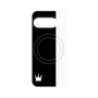 プレミアムパネル with Pixelsnap［ CASEPLAY Bi-Colors Black & White - ケースプレイ・バイカラー ブラック＆ホワイト ］