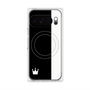 プレミアムパネル with Pixelsnap［ CASEPLAY Bi-Colors Black & White - ケースプレイ・バイカラー ブラック＆ホワイト ］