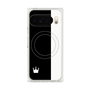 プレミアムパネル with Pixelsnap［ CASEPLAY Bi-Colors Black & White - ケースプレイ・バイカラー ブラック＆ホワイト ］