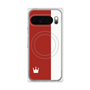 プレミアムパネル with Pixelsnap［ CASEPLAY Bi-Colors Red & White - ケースプレイ・バイカラー レッド＆ホワイト ］