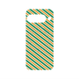 プレミアムパネル with Pixelsnap［ Small Stripe - Green × Orange ］