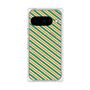 プレミアムパネル with Pixelsnap［ Small Stripe - Green × Orange ］